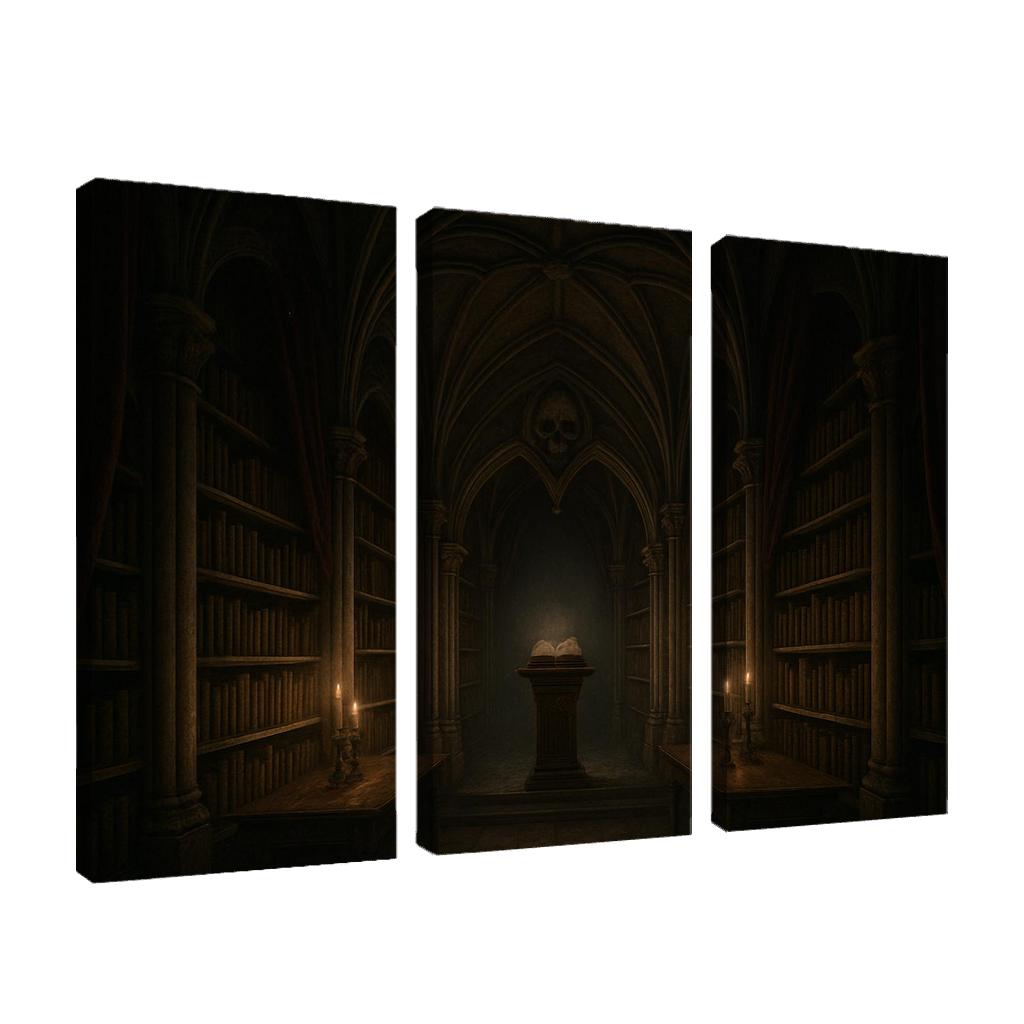 Velvet Ossuary Library Vault wall decor