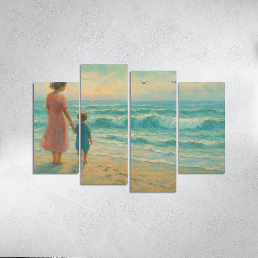 The Tide That Taught Me Home premium artwork frames