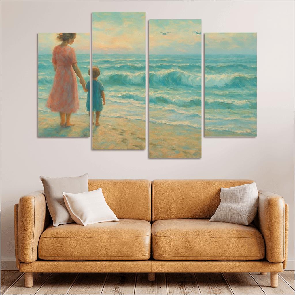 The Tide That Taught Me Home premium artwork frames