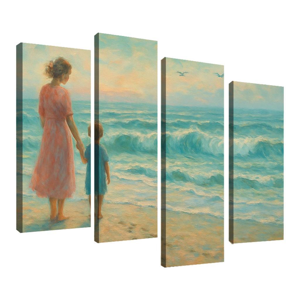 The Tide That Taught Me Home premium artwork frames
