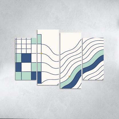 Quiet Geometry Tide one-piece frames