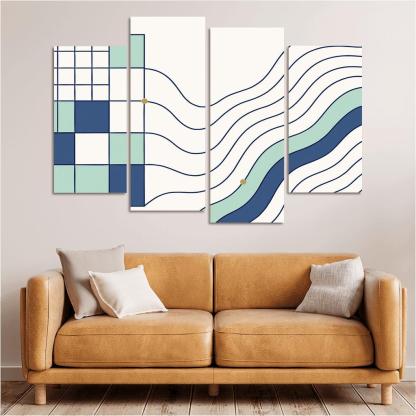 Quiet Geometry Tide one-piece frames