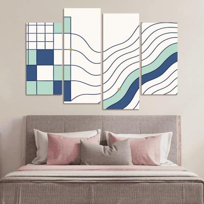 Quiet Geometry Tide one-piece frames