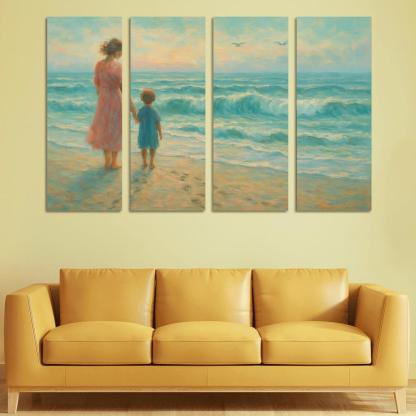 The Tide That Taught Me Home premium artwork frames