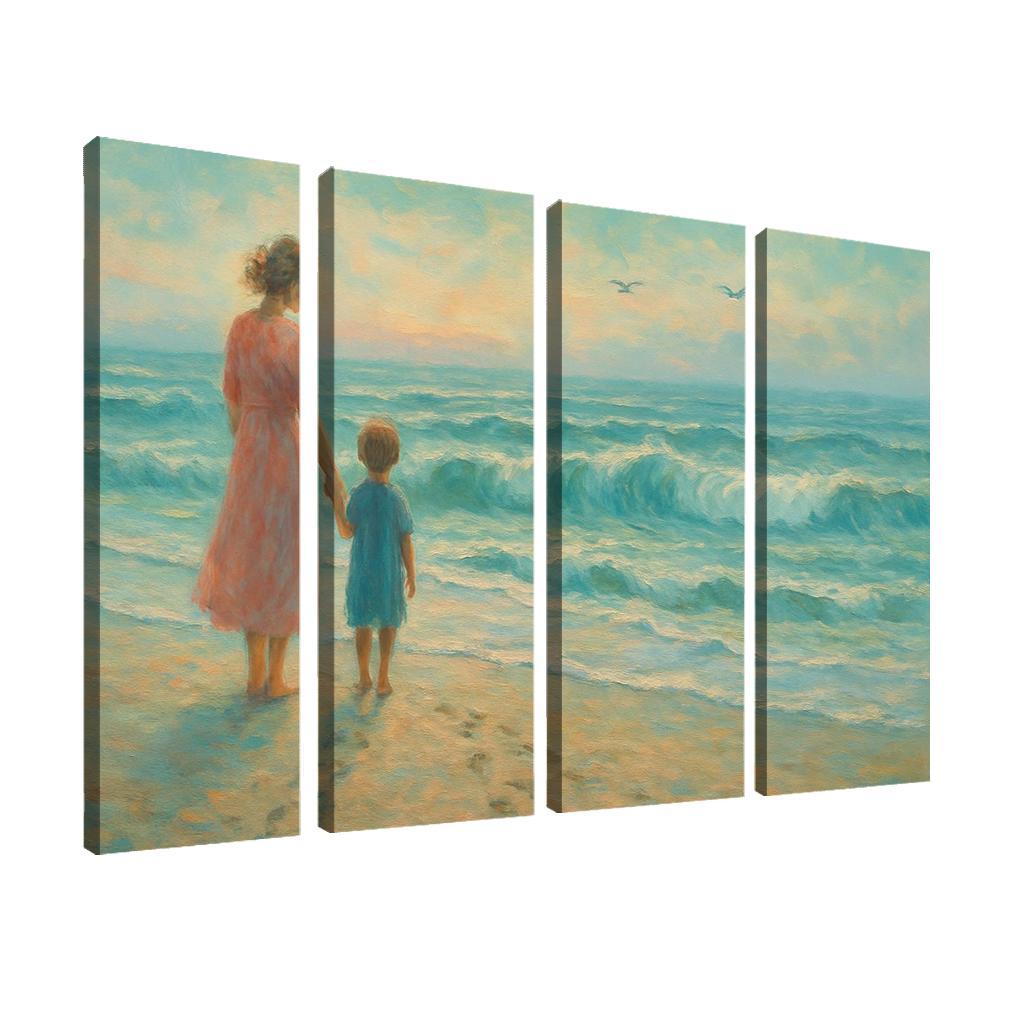 The Tide That Taught Me Home premium artwork frames