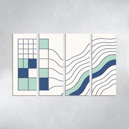 Quiet Geometry Tide one-piece frames