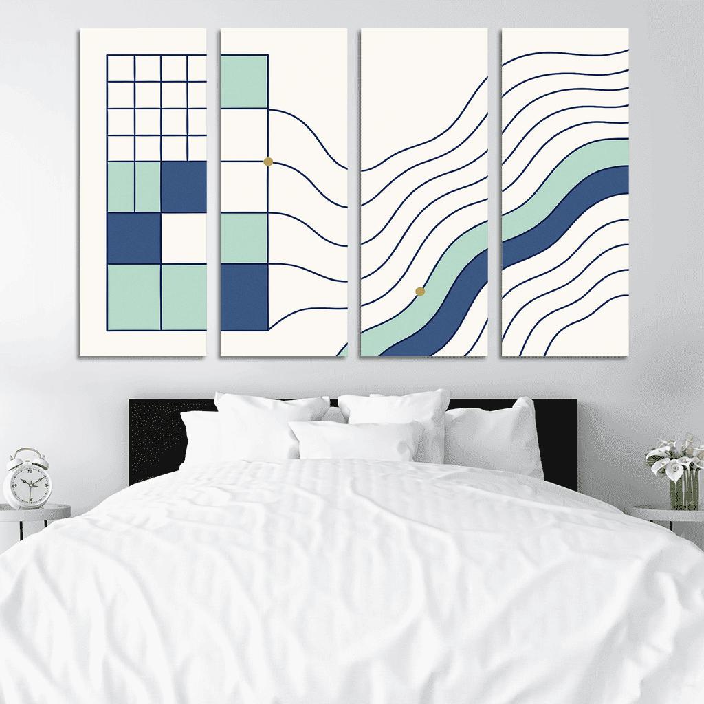 Quiet Geometry Tide one-piece frames