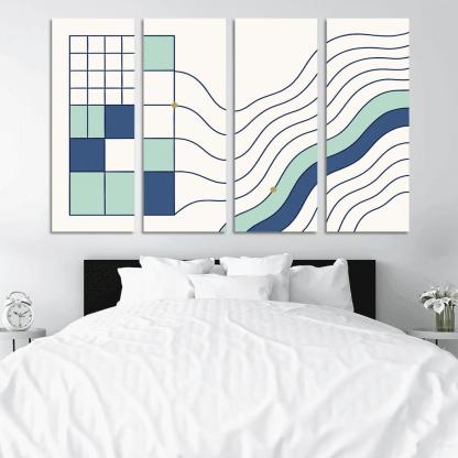 Quiet Geometry Tide one-piece frames