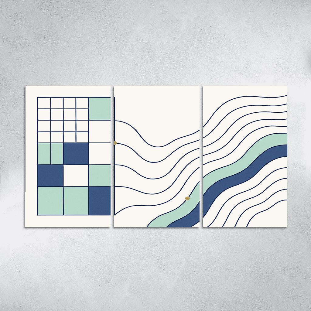 Quiet Geometry Tide one-piece frames