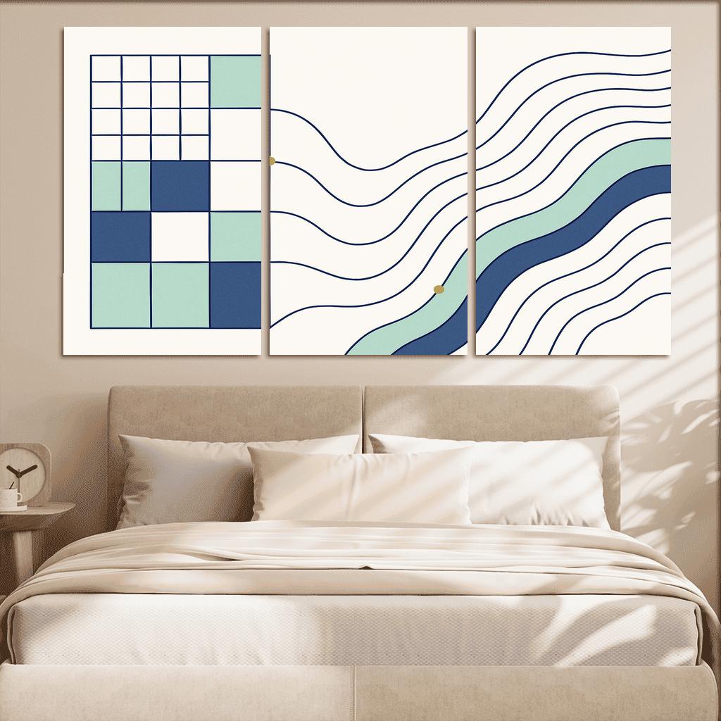 Quiet Geometry Tide one-piece frames