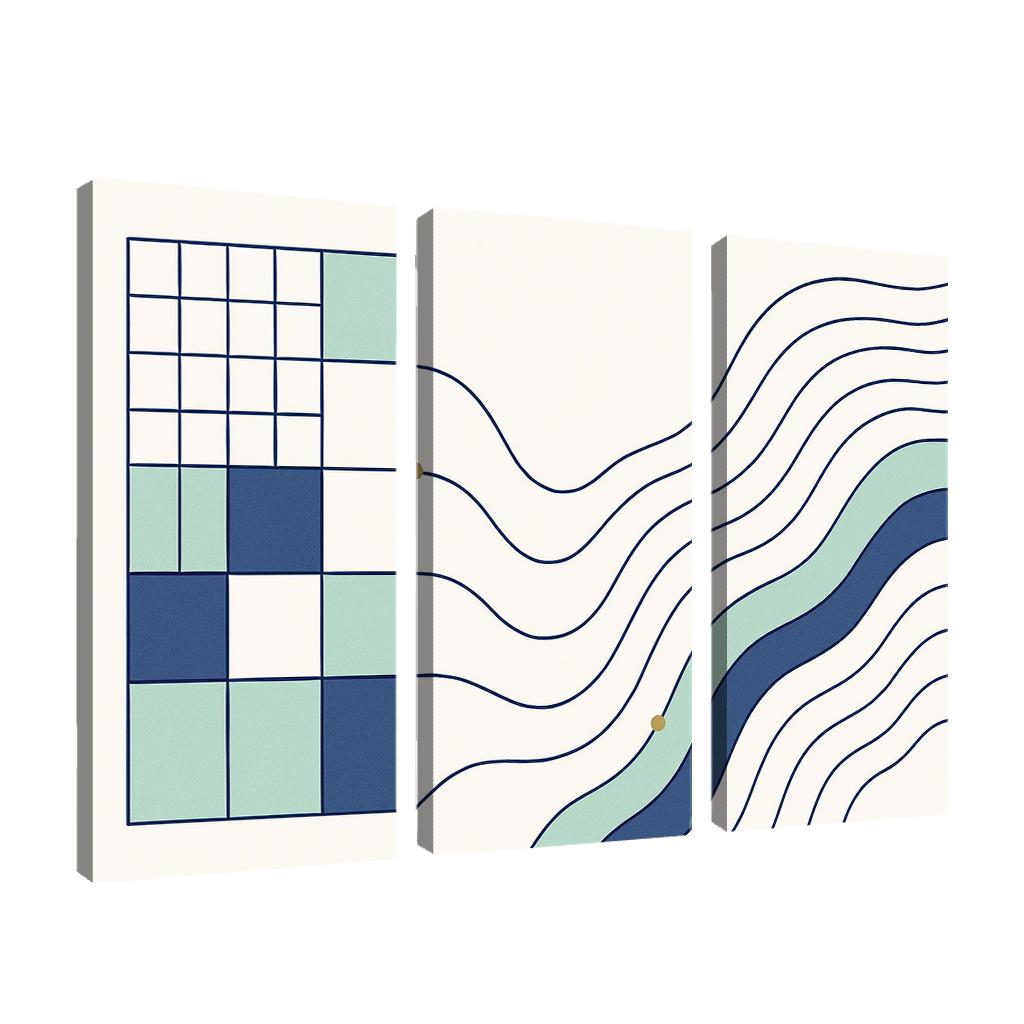 Quiet Geometry Tide one-piece frames