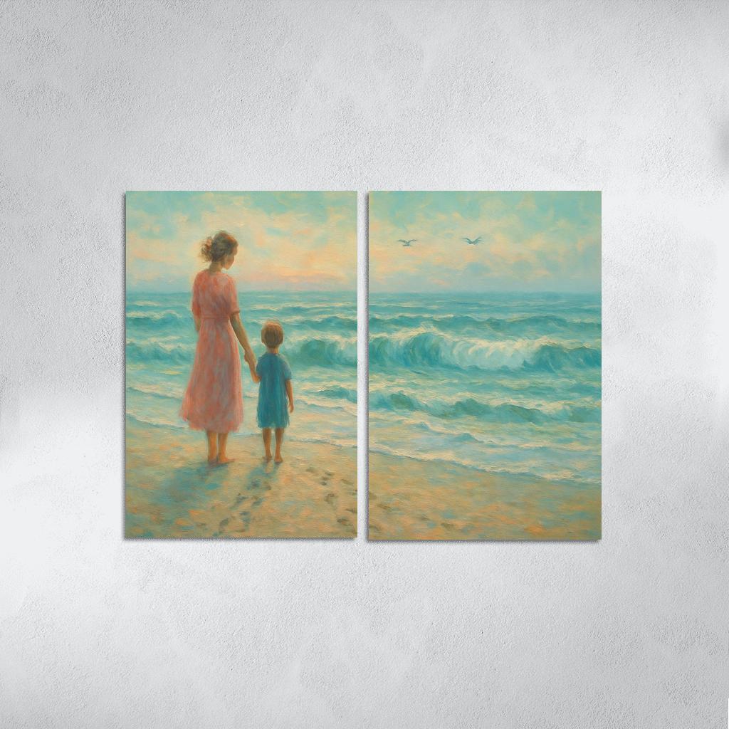 The Tide That Taught Me Home premium artwork frames