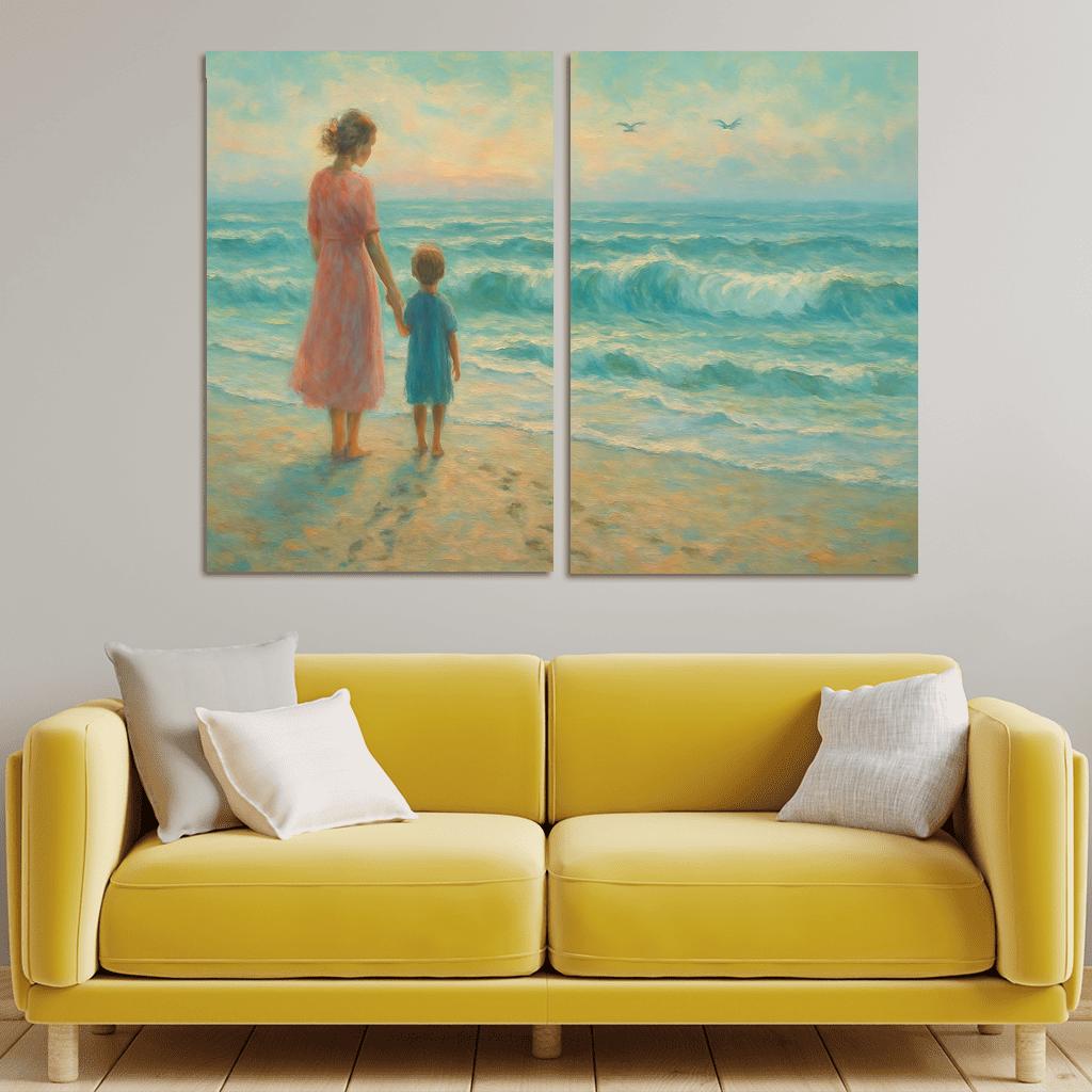The Tide That Taught Me Home premium artwork frames