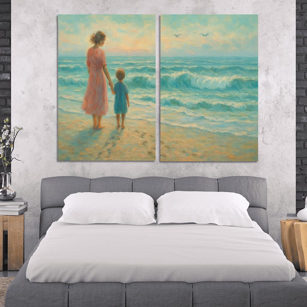 The Tide That Taught Me Home premium artwork frames