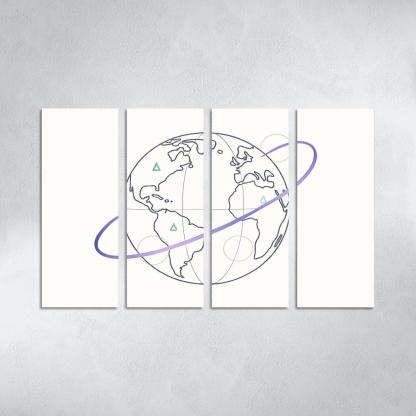 Ribbon Routes Of The Starbound Meridian one-piece frames