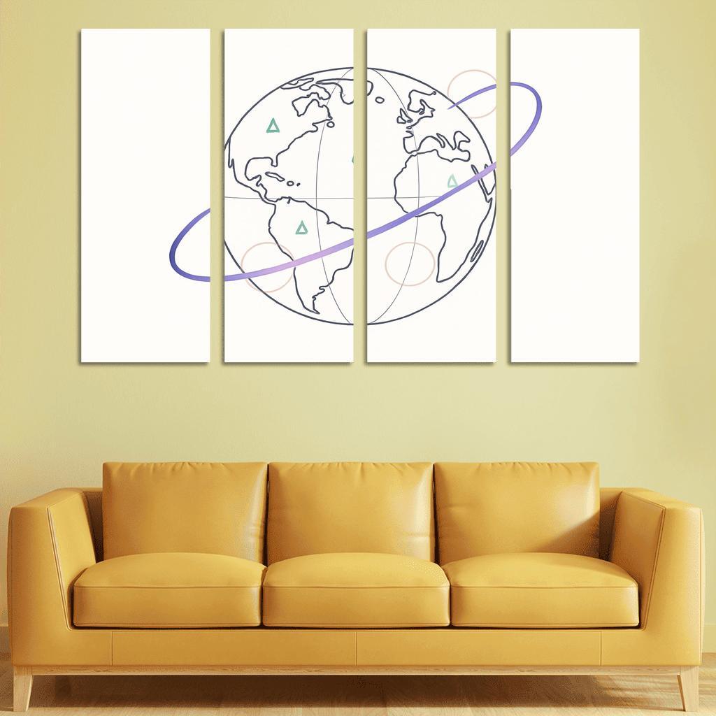 Ribbon Routes Of The Starbound Meridian one-piece frames