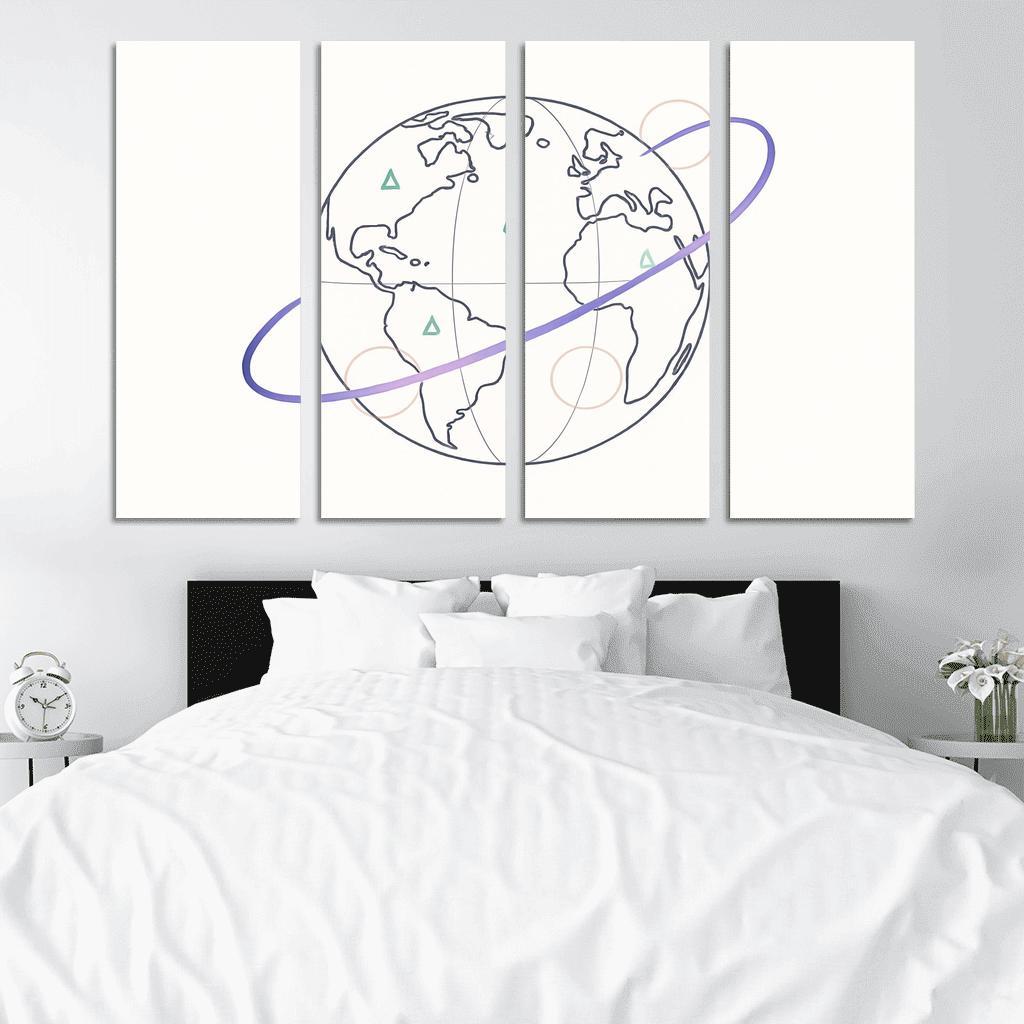 Ribbon Routes Of The Starbound Meridian one-piece frames