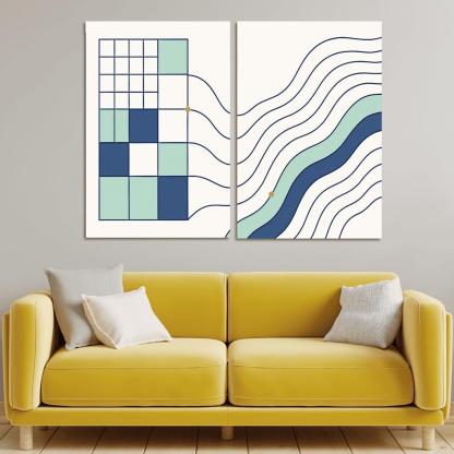 Quiet Geometry Tide one-piece frames