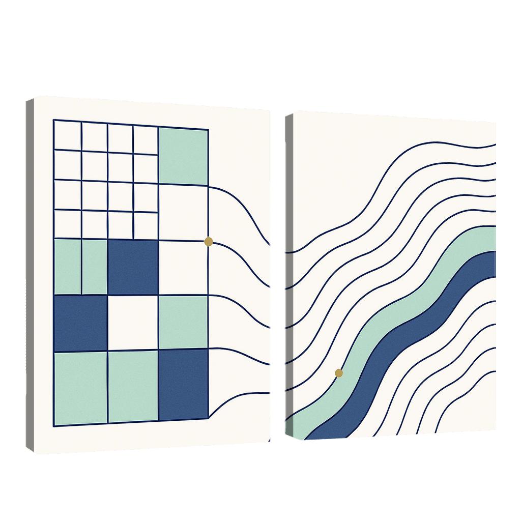 Quiet Geometry Tide one-piece frames