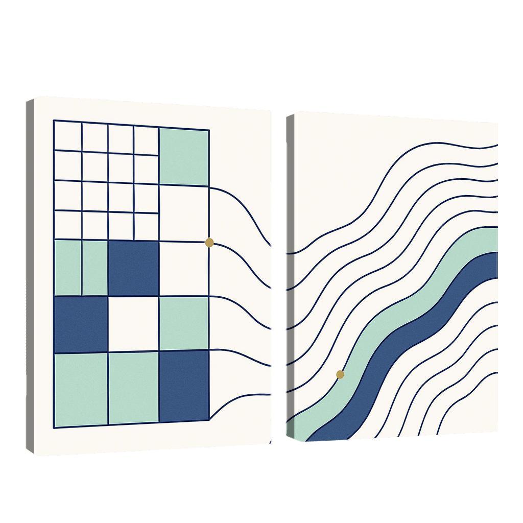 Quiet Geometry Tide one-piece frames