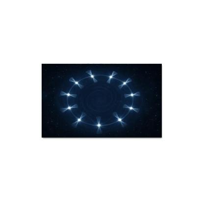 Whispering Gravity Of A Pulsar Timing Array wall art