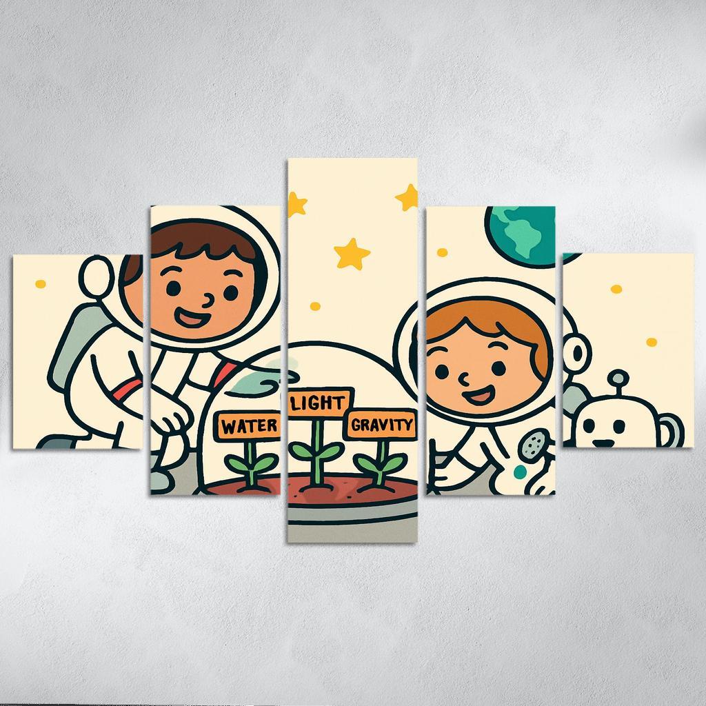 Gravity Garden On The Moon home decor