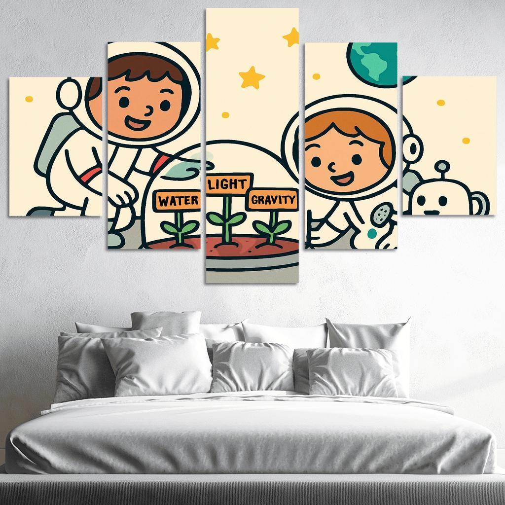 Gravity Garden On The Moon home decor