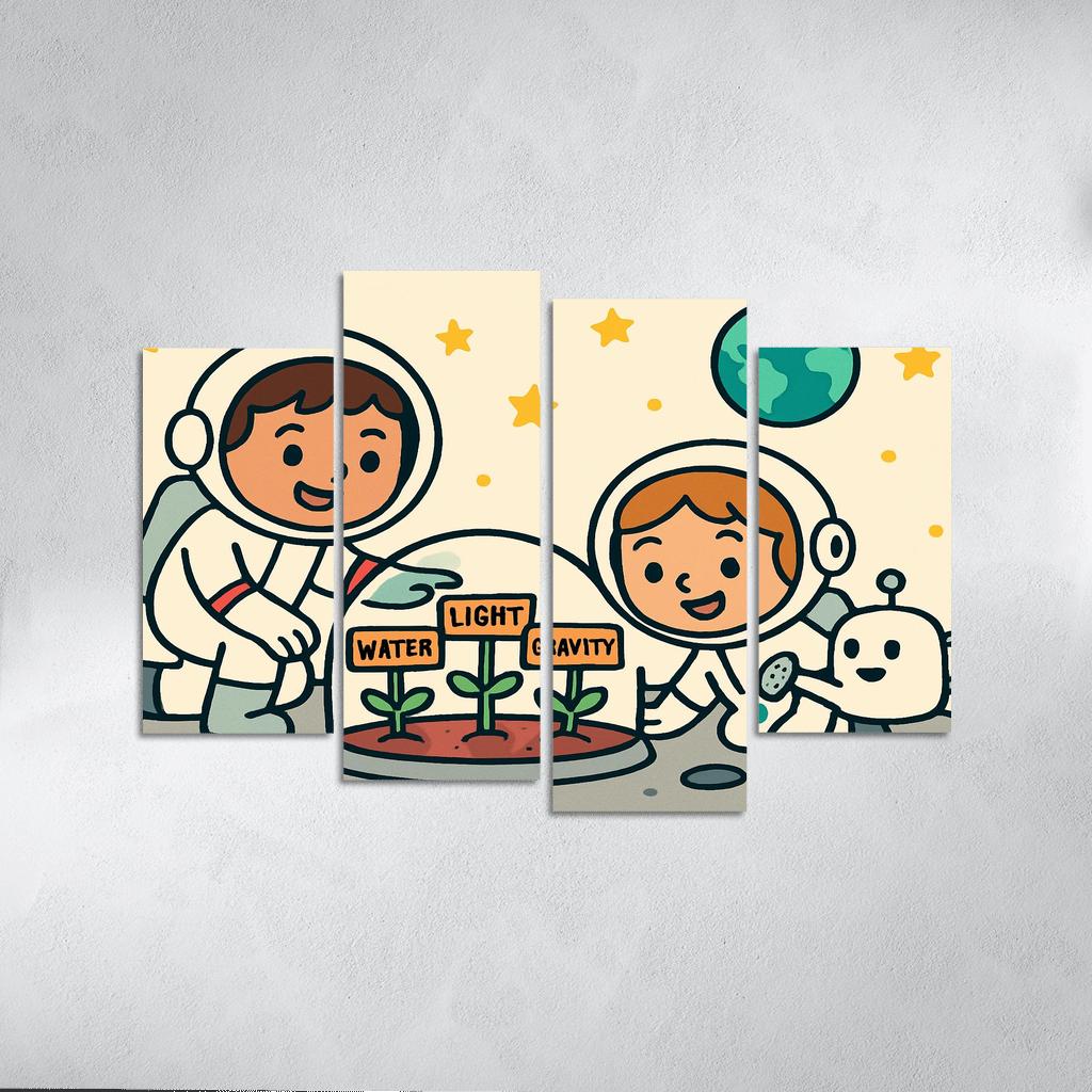 Gravity Garden On The Moon home decor