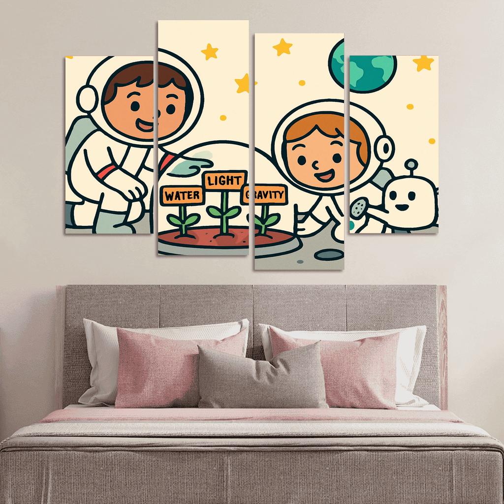 Gravity Garden On The Moon home decor