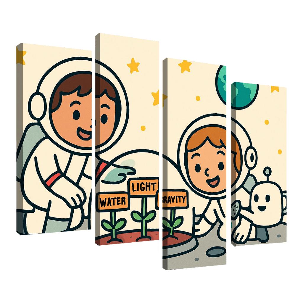 Gravity Garden On The Moon home decor