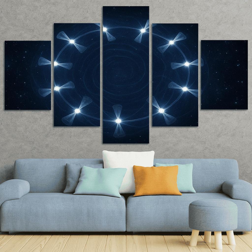 Whispering Gravity Of A Pulsar Timing Array wall art