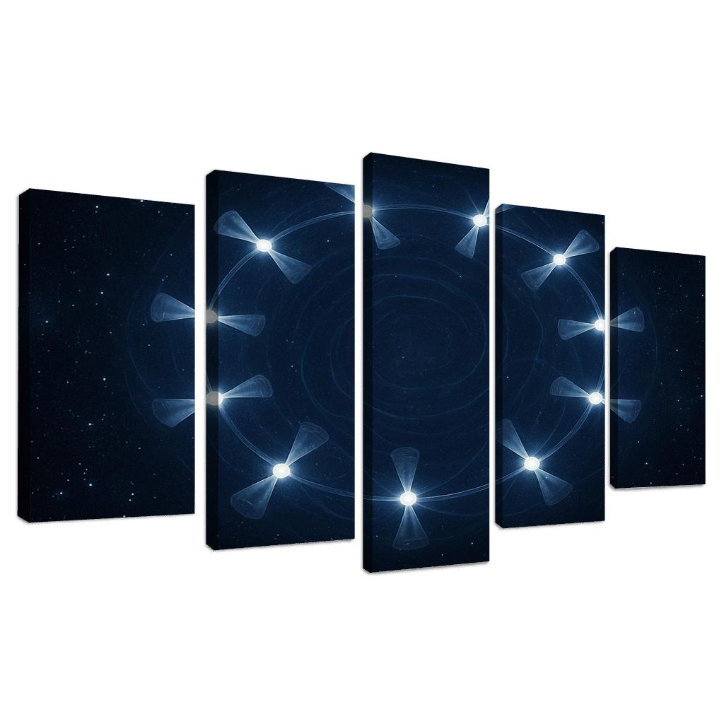 Whispering Gravity Of A Pulsar Timing Array wall art