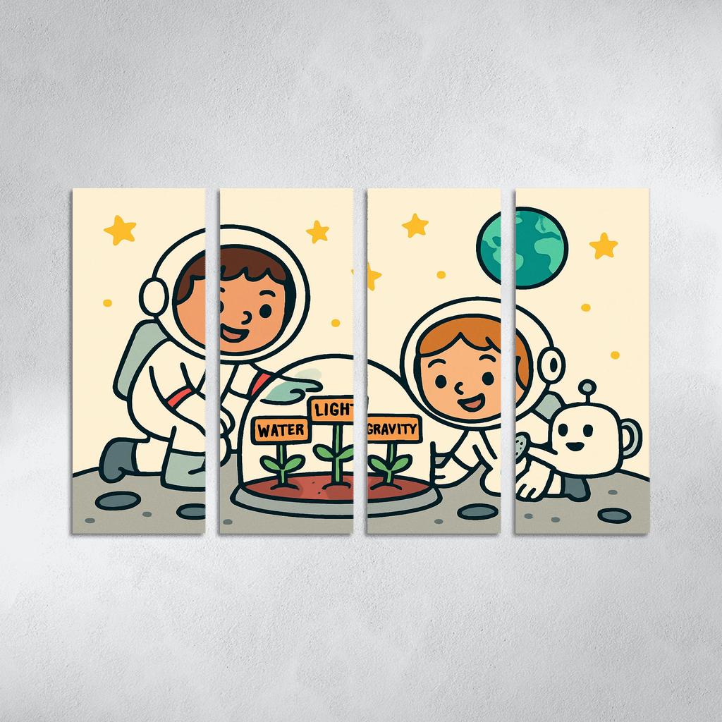 Gravity Garden On The Moon home decor