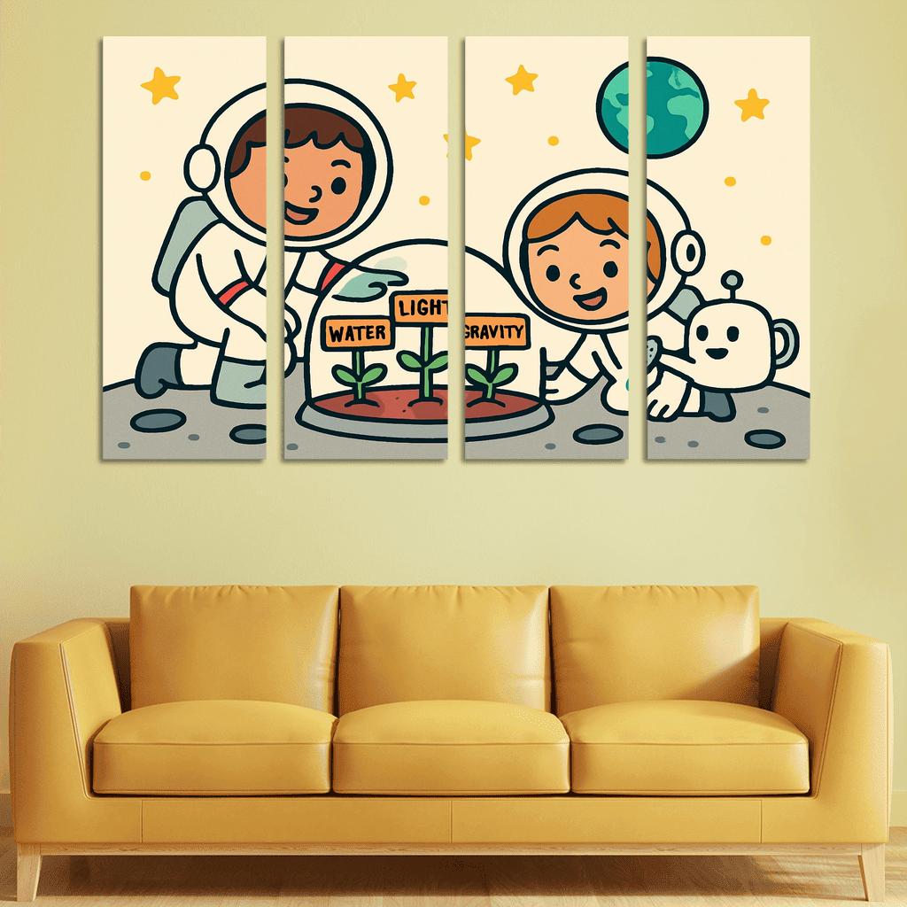 Gravity Garden On The Moon home decor