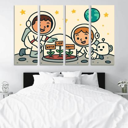 Gravity Garden On The Moon home decor