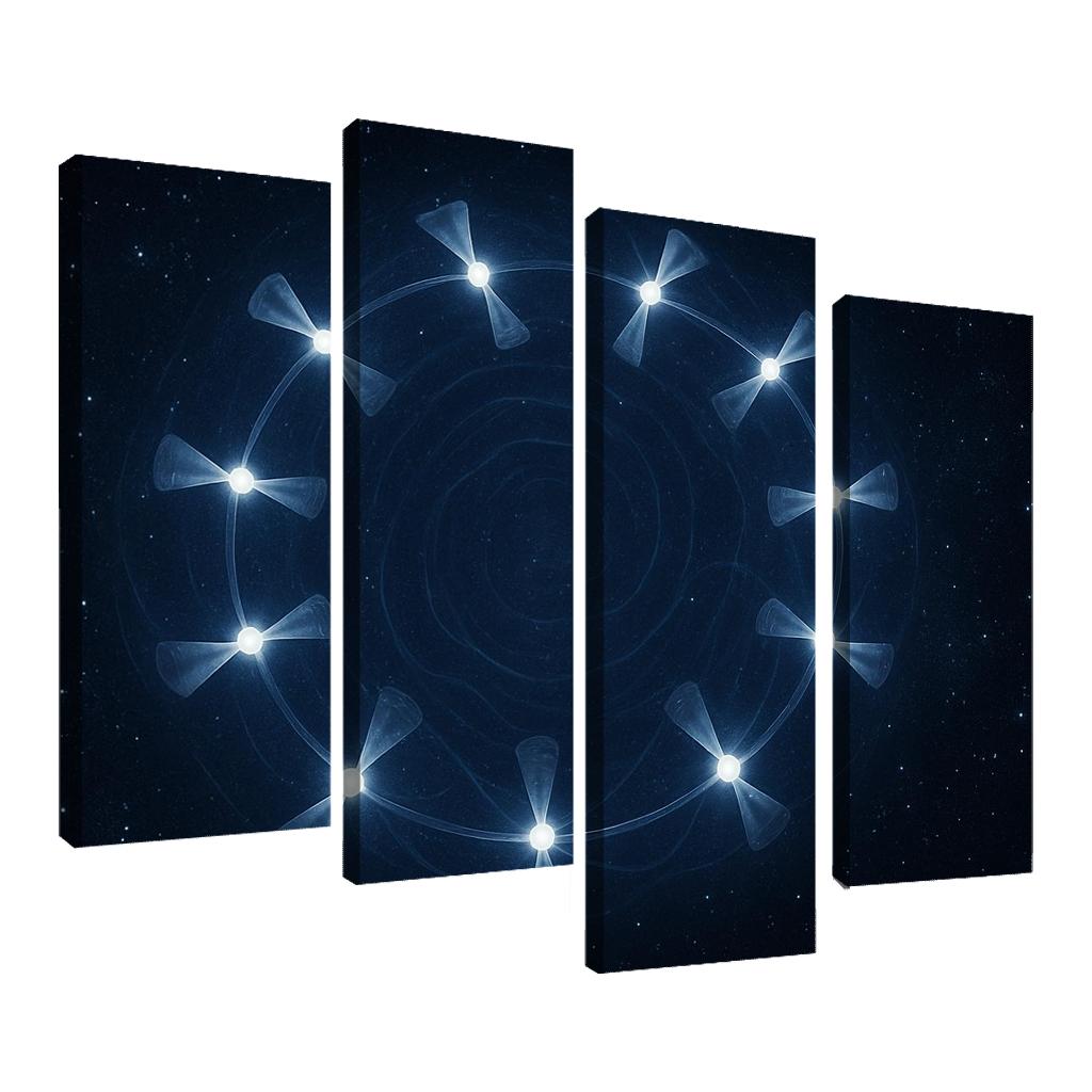 Whispering Gravity Of A Pulsar Timing Array wall art
