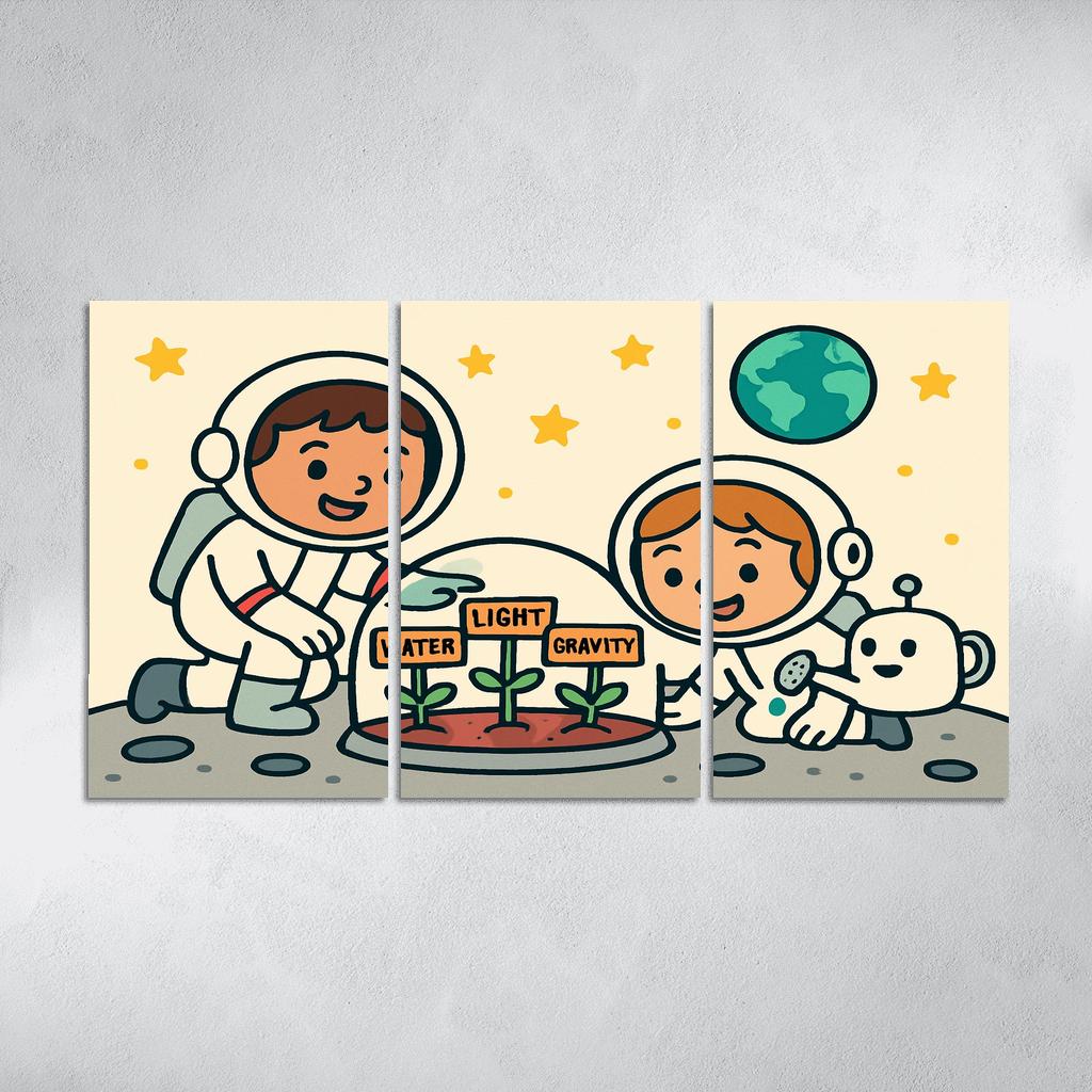 Gravity Garden On The Moon home decor