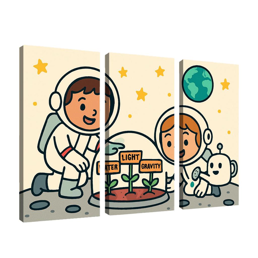 Gravity Garden On The Moon home decor