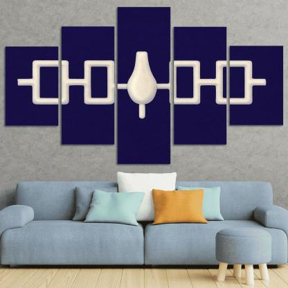 Hiawatha Wampum Symbol The Flag Of The Iroquois Confederacy wall decor