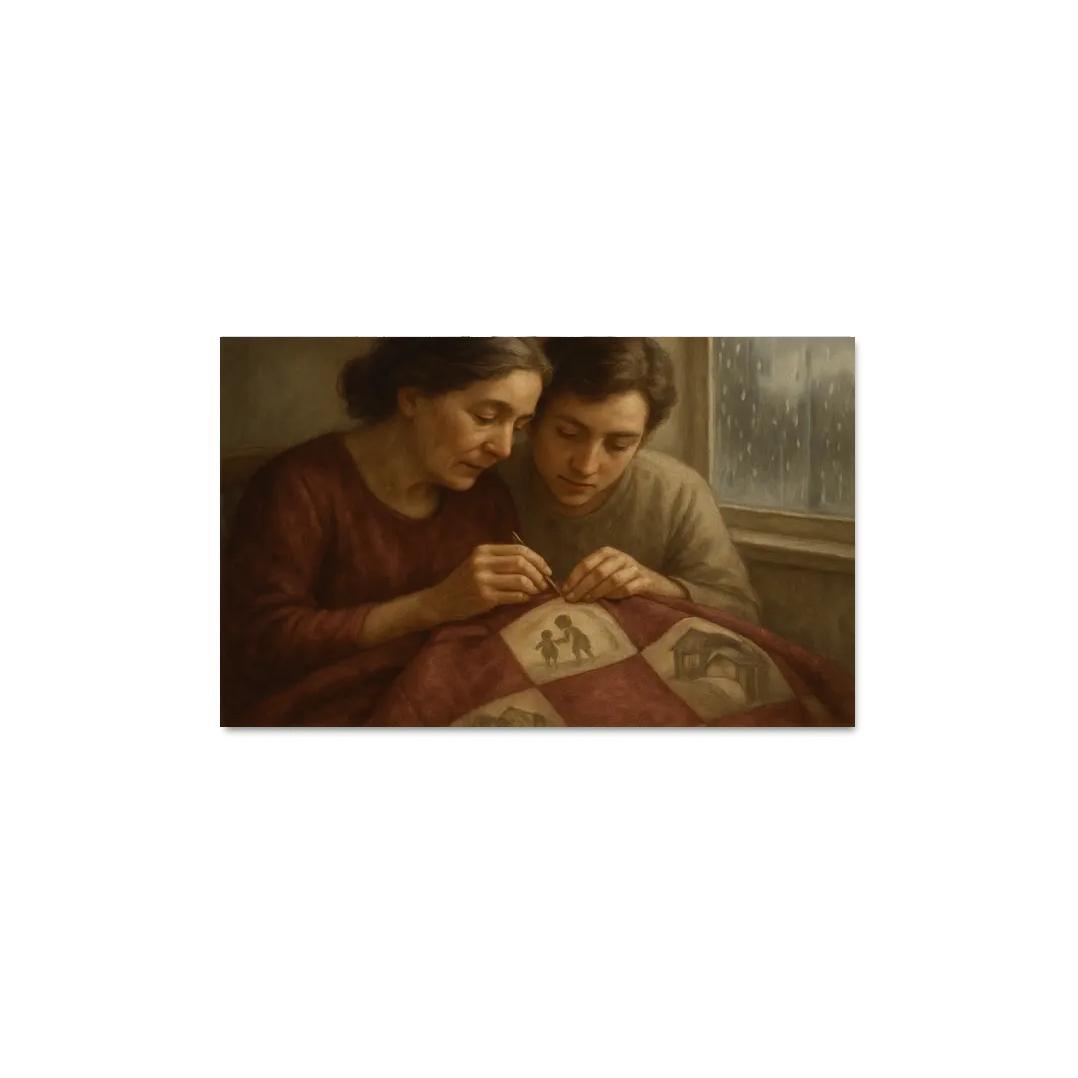 The Quilt Of Remembered Hands art trends