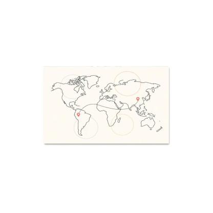 Passport Stamps Of The Sky Sea abstract paintings frame