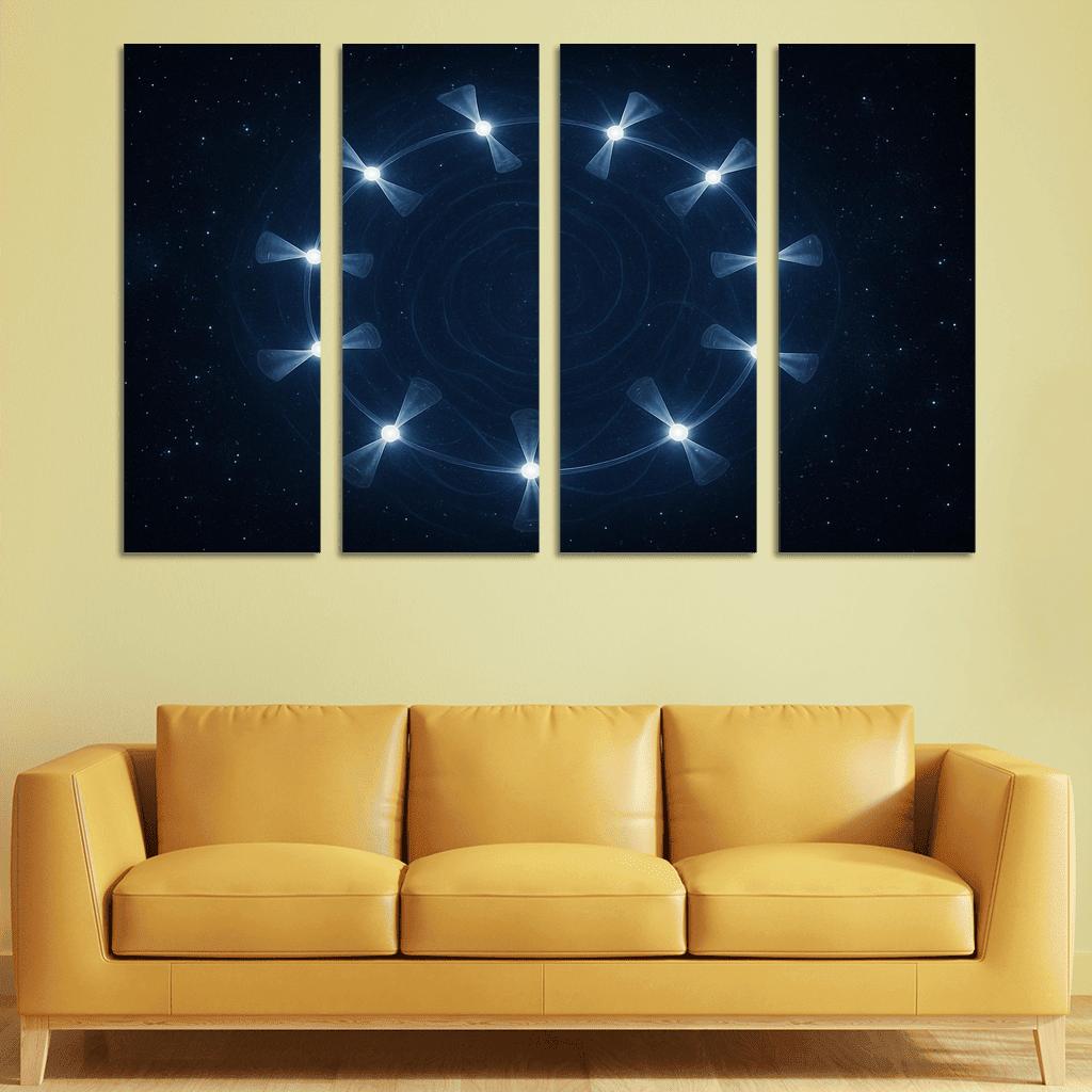 Whispering Gravity Of A Pulsar Timing Array wall art