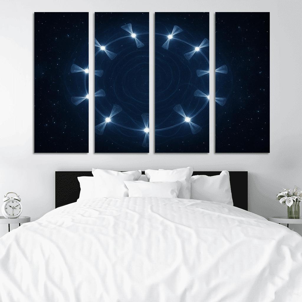 Whispering Gravity Of A Pulsar Timing Array wall art