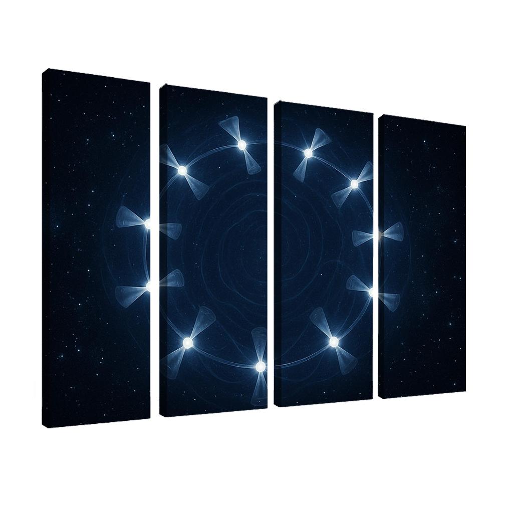 Whispering Gravity Of A Pulsar Timing Array wall art