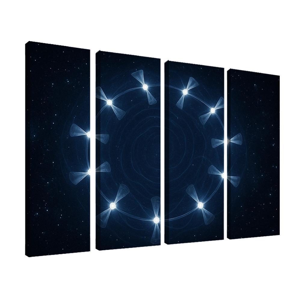 Whispering Gravity Of A Pulsar Timing Array wall art