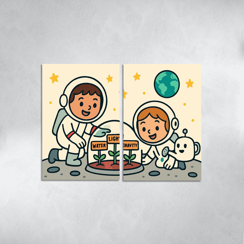 Gravity Garden On The Moon home decor