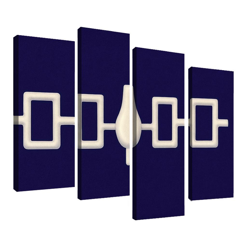 Hiawatha Wampum Symbol The Flag Of The Iroquois Confederacy wall decor