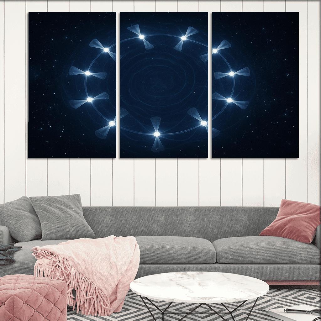 Whispering Gravity Of A Pulsar Timing Array wall art