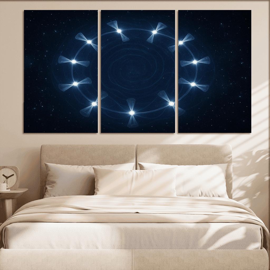 Whispering Gravity Of A Pulsar Timing Array wall art
