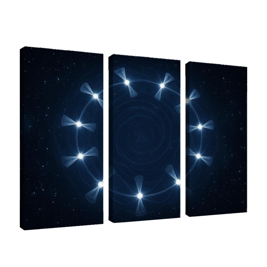 Whispering Gravity Of A Pulsar Timing Array wall art
